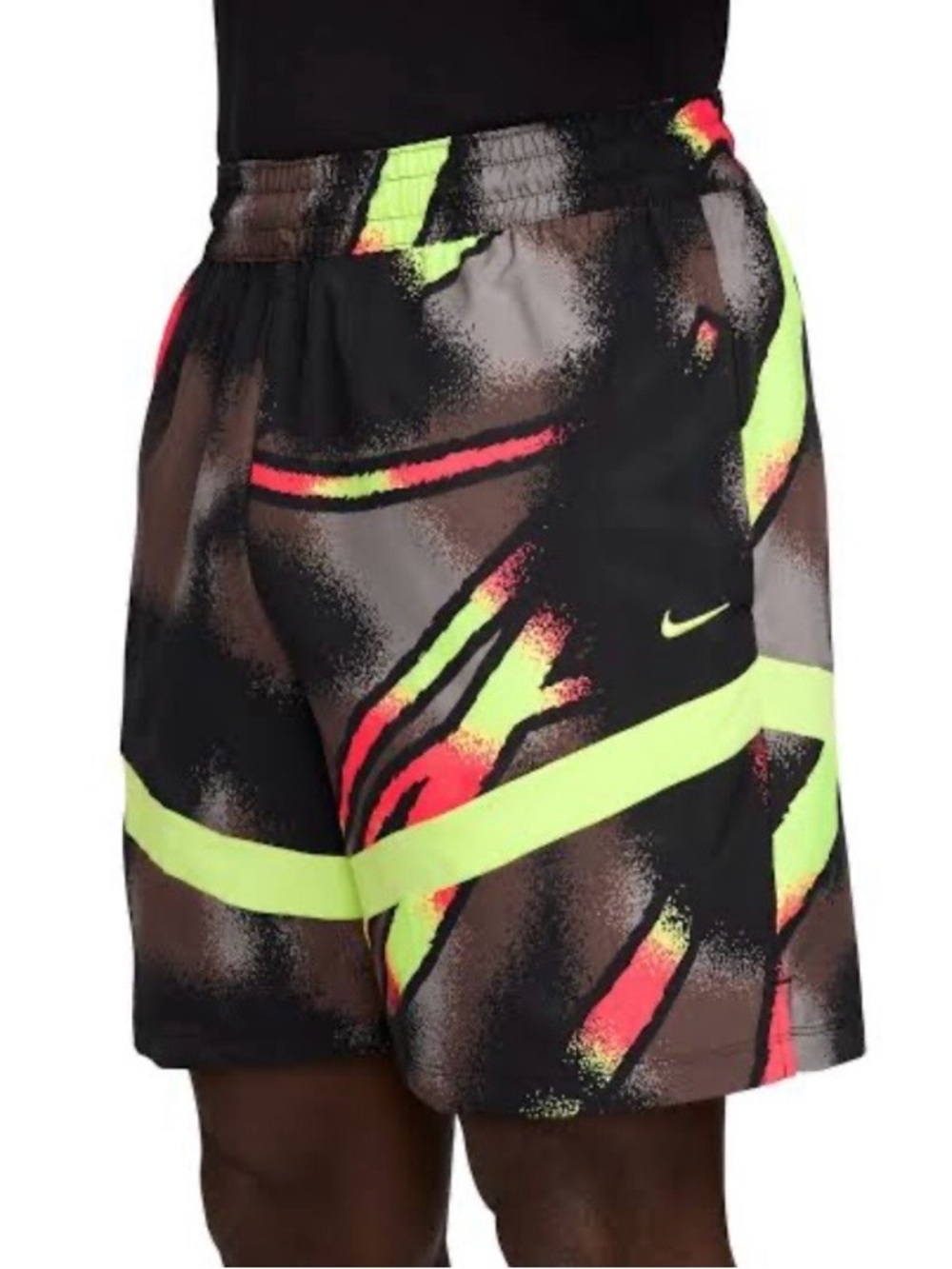 ✔️NWT✔️ NIKE Ja Dri-fit 6" Icon Shorts Lemon Twist